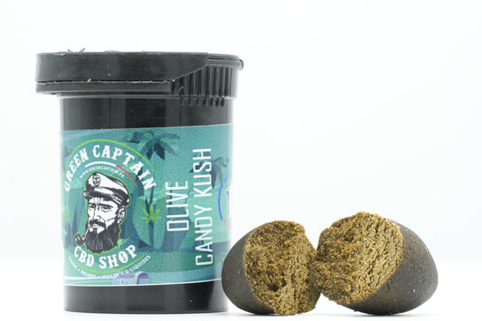 HASH OLIVE "CANDY KUSH" - 0,20% THC / 25,81% CBD