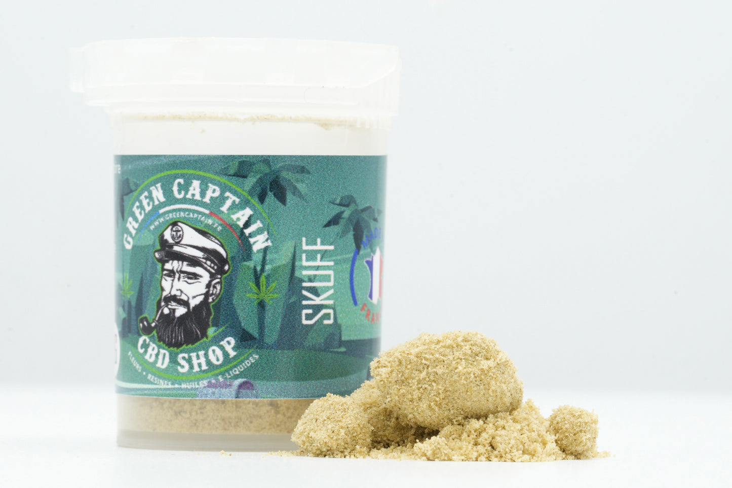 HASH "SKUFF" 1ère tape - 0,20% THC / 50,45% CBD