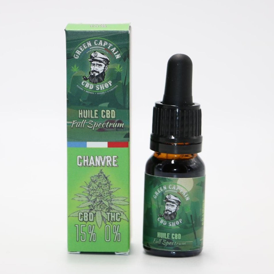 HUILE CBD CHANVRE 15%