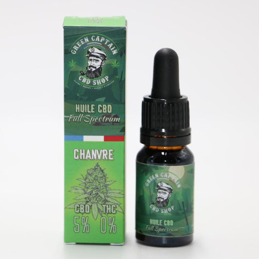 HUILE CBD CHANVRE 5%